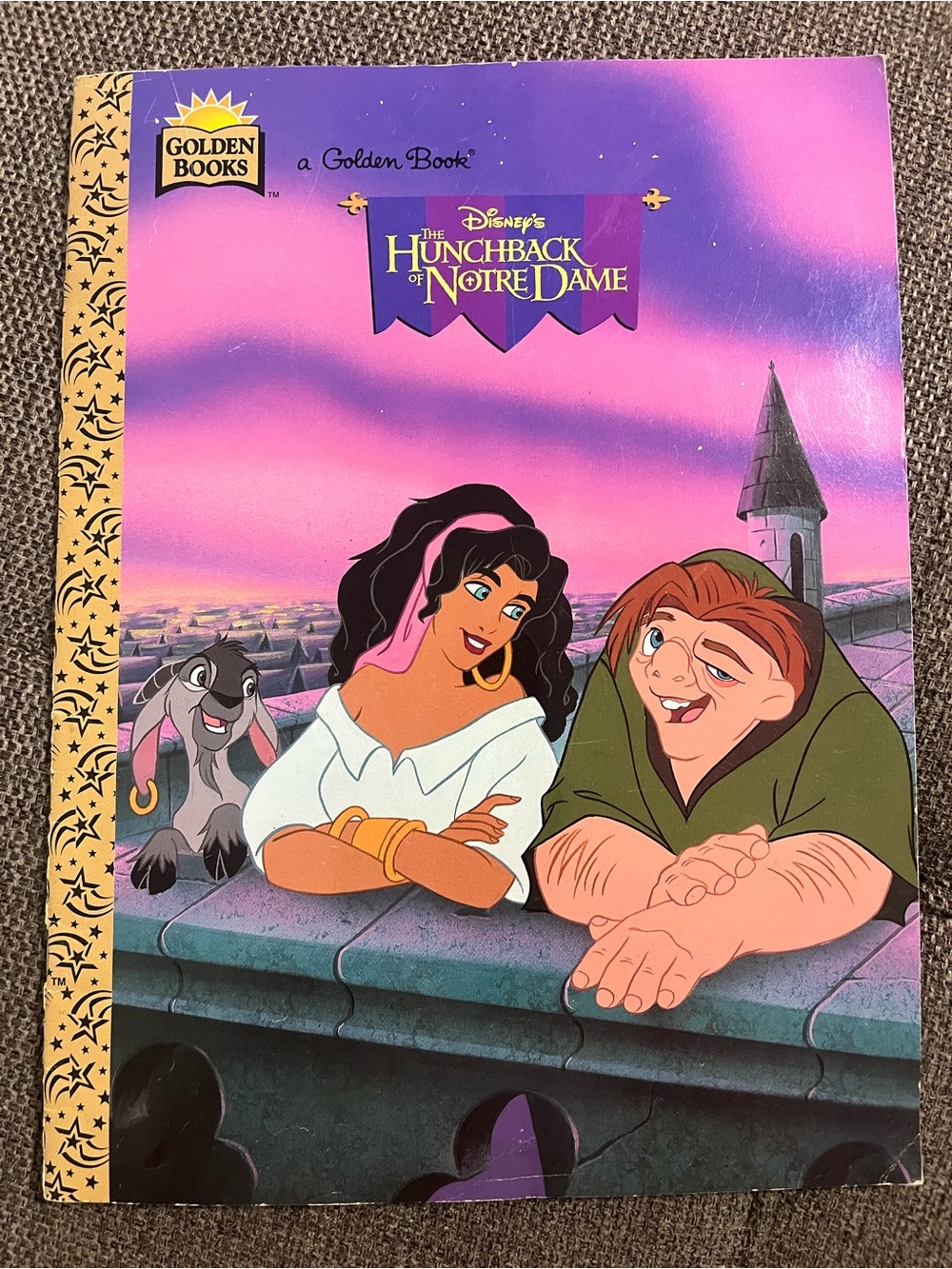 1996 Vintage Golden Book Special Edition: Disney The Hunchback of Notre Dame